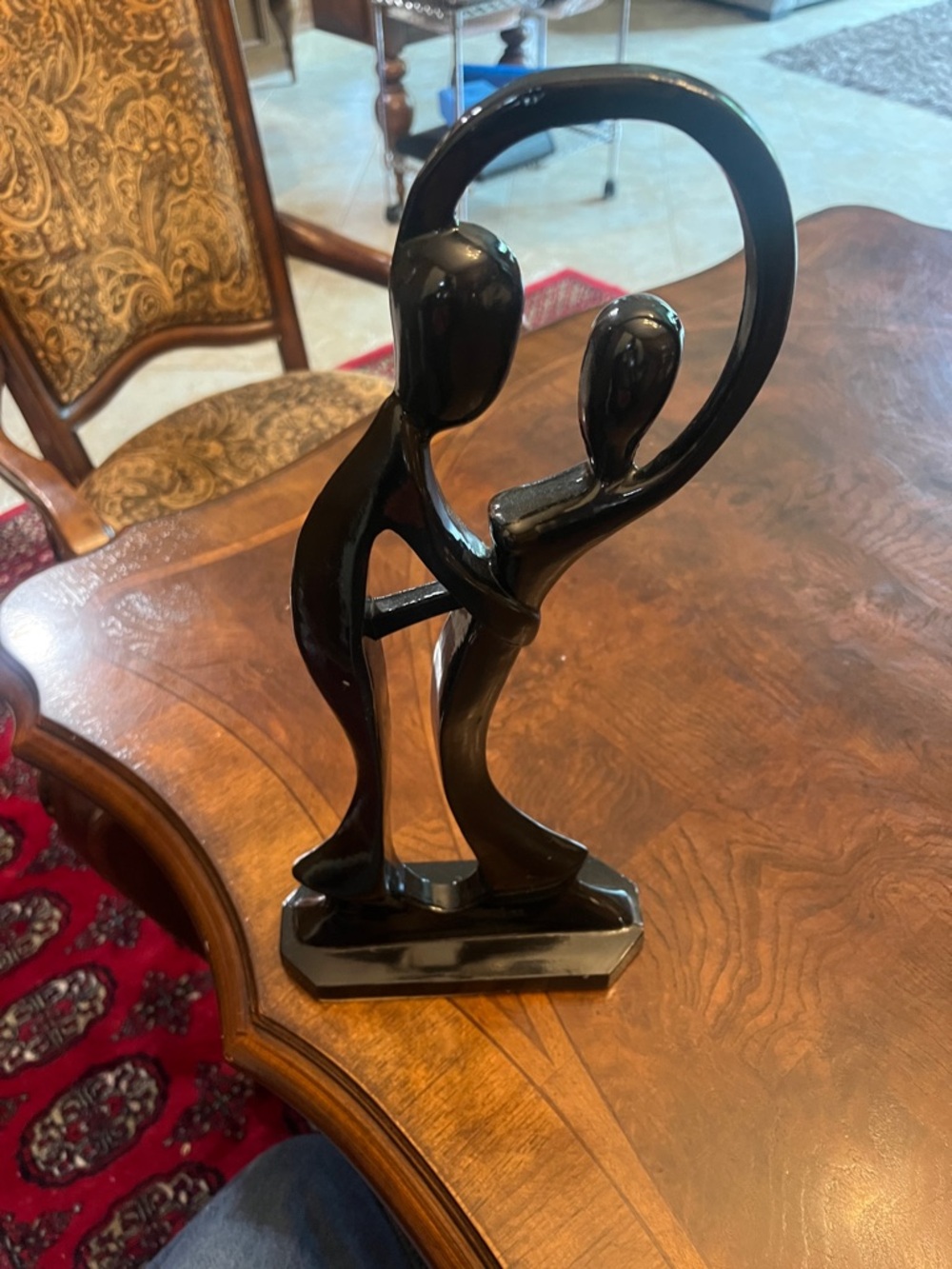 Vintage Sarsaparilla Abstract Embrace Sculpture